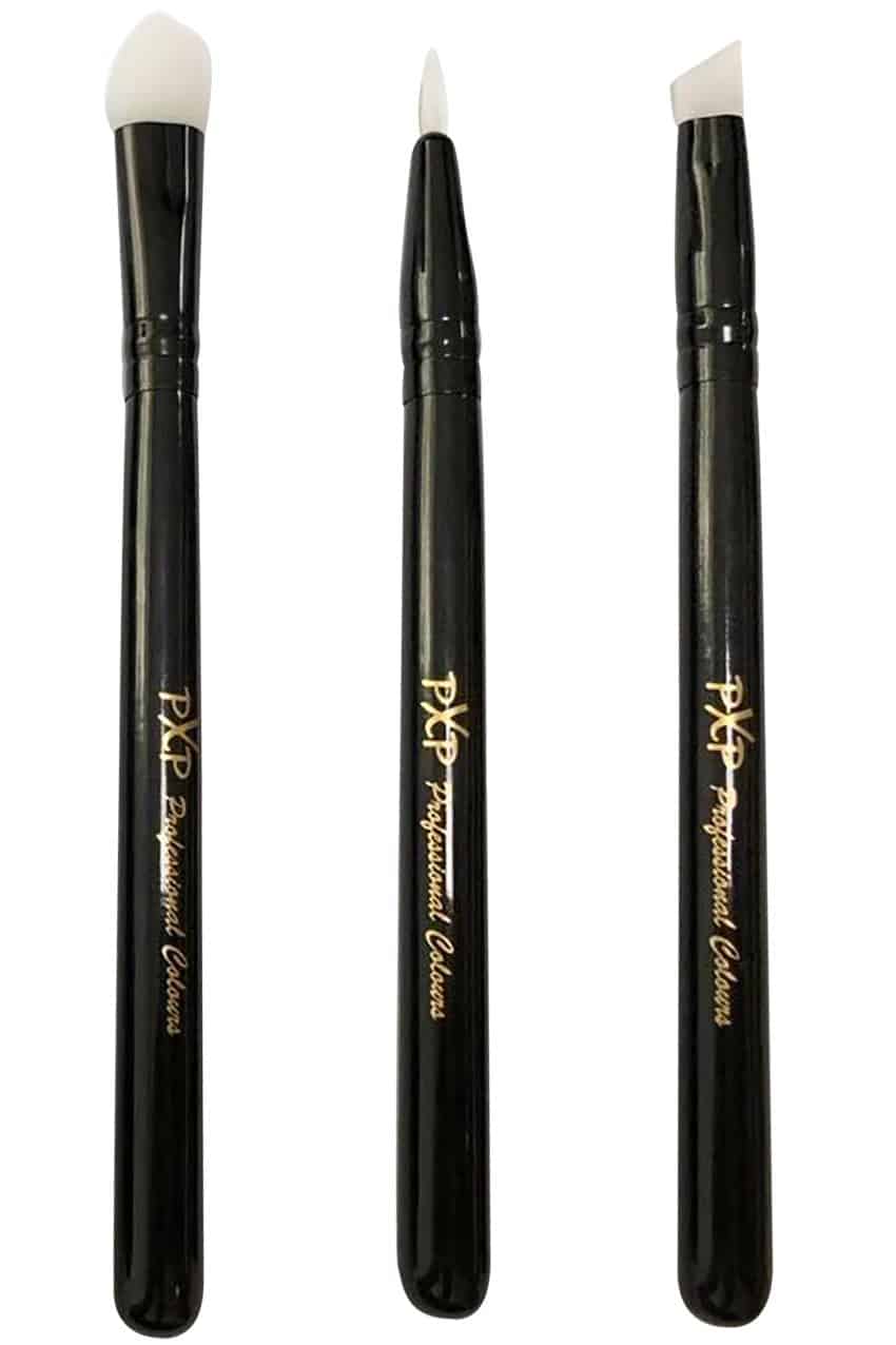 PXP Siliconen Glitter Applicatorset – Klein (3 stuks)