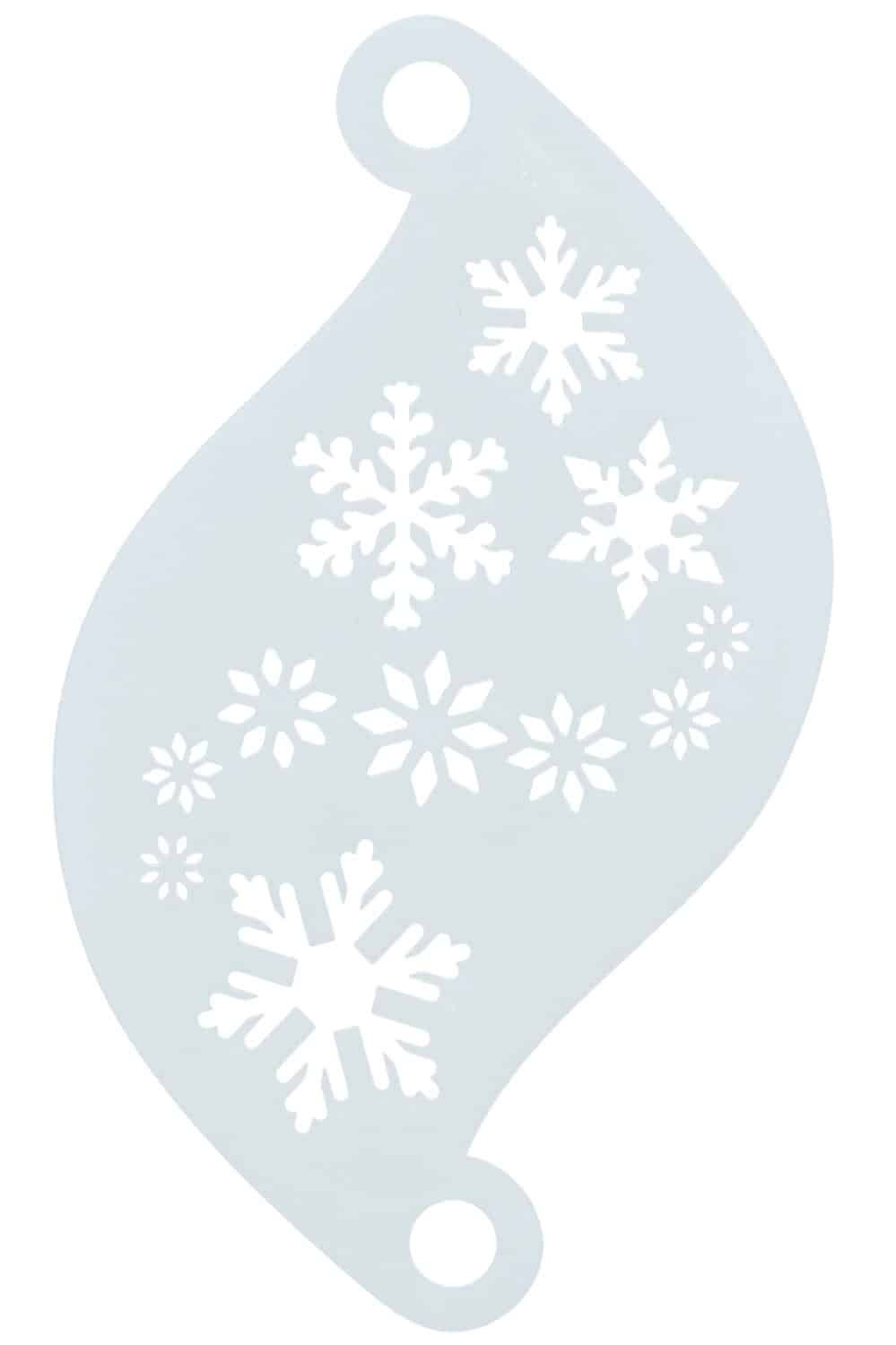 Sjabloon Snowflakes