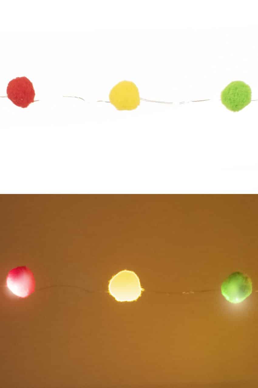 Verlichting 20 Bollen R-G-G