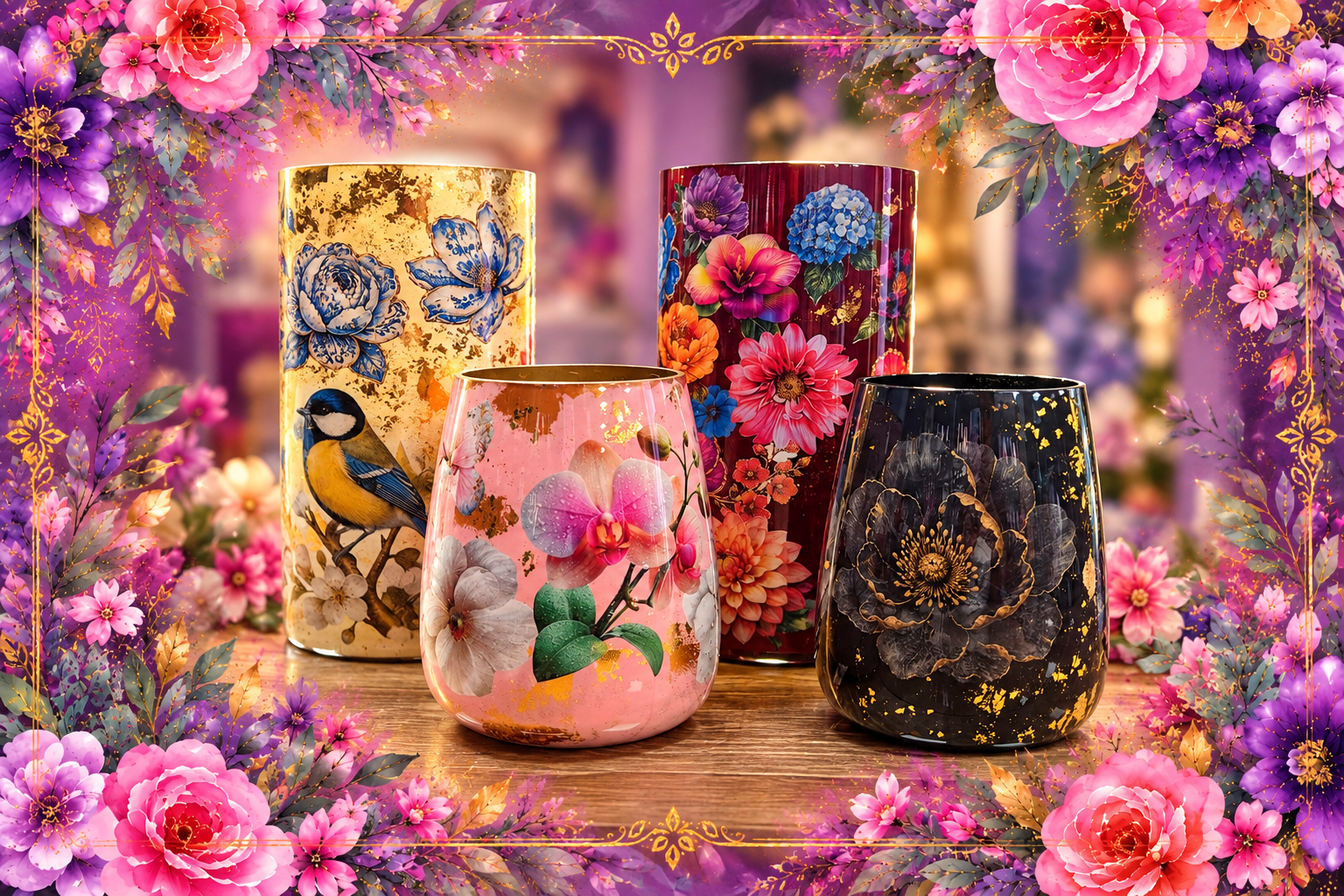 Workshop Decoupage Vaas (Meerdere datums beschikbaar)