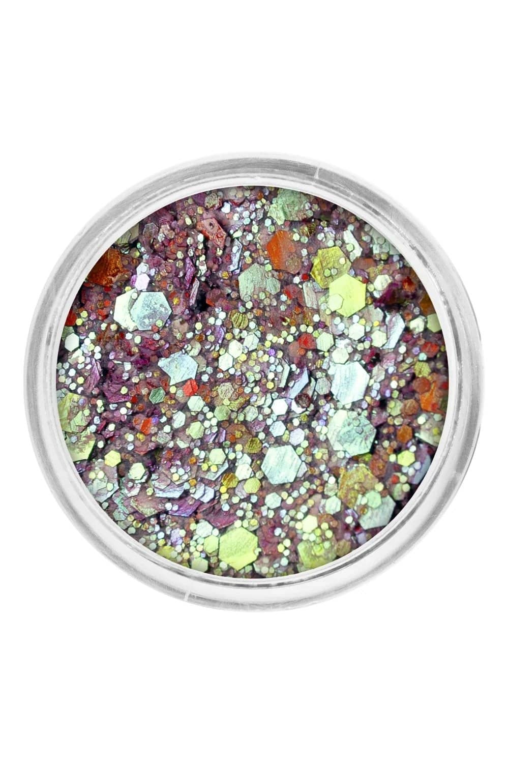 Chunky Holographic Solar Flare