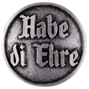 Gaudi Knopf Habe di ehre