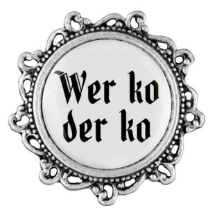 Gaudi knopf Wer ko der ko