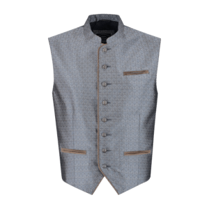Trachten Gilet Blaugrau